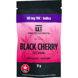 buy Black Cherry THC Indica Gummies online