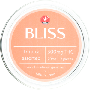 buy quality THC Tropical Gummies by Bliss online