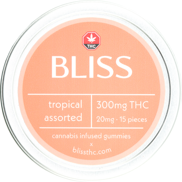 buy quality THC Tropical Gummies by Bliss online